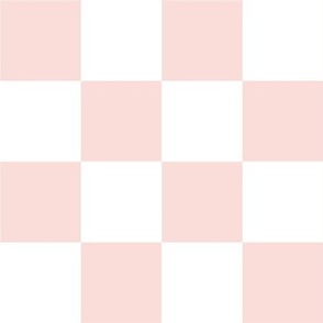 Pink and white checkerboard