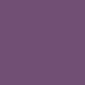 Dusty Purple Printed Solid #704F73