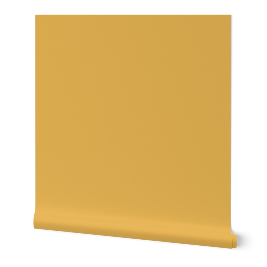 Sunray Yellow Printed Solid #E6B452