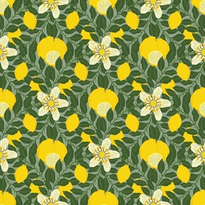 Citrus Garden - Laurel green