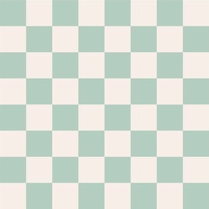 Green checkerboard checkers