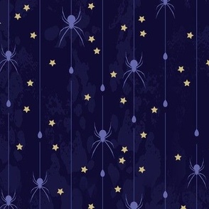 Spider threads - Dark Indigo - l