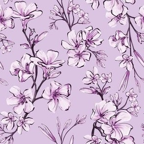oleander violet lavender - small