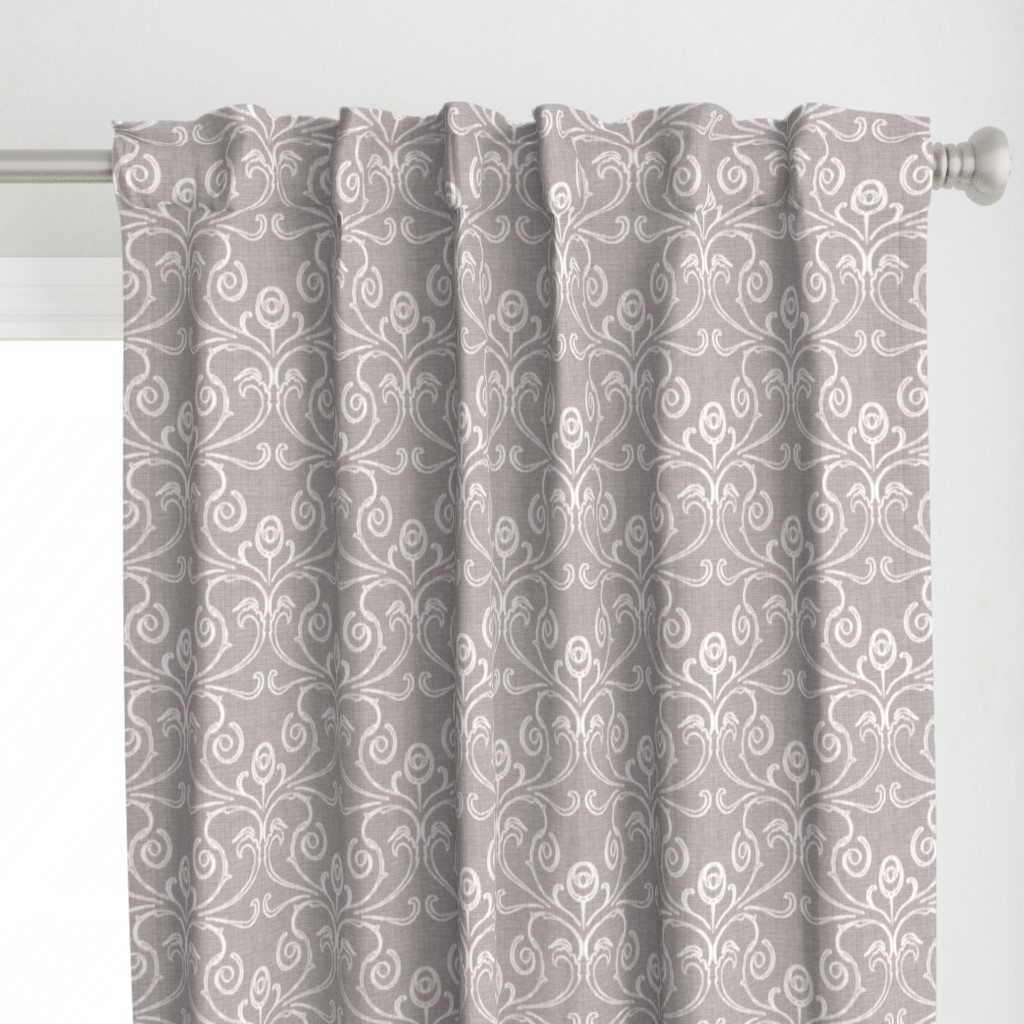 Custom - Faded French Rose - Silver Grey