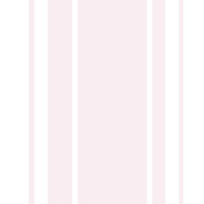 Regency Stripe White & Pink // Little Girl Pastel // JUMBO