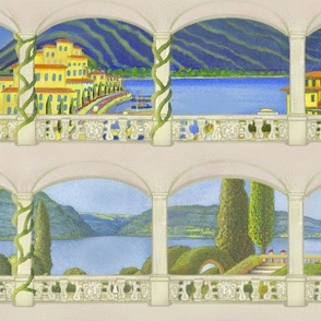 The View of Lake Como