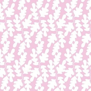 Fern Leaves - Baby Pink