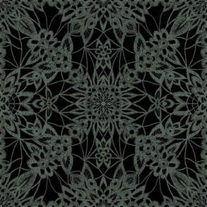 dark floral lace by rysunki_malunki
