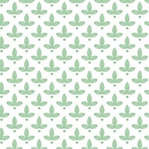 olivia watercolor small scale | forest green