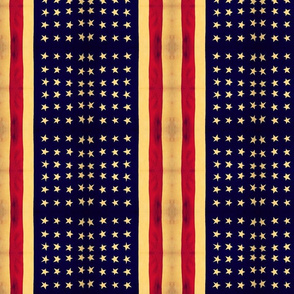 Old American Flag #1 by Cindy Wilson