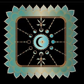 moon altar cloth 