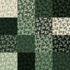 Patchwork -  Patch - Plaid - Quilts - Dots, checks & stripes 