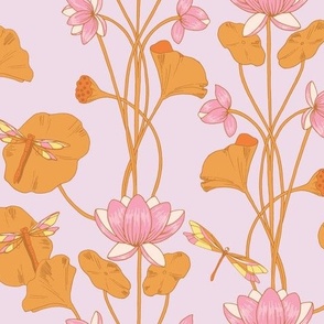 Lotus In Lavender