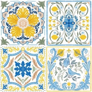 Italian villa tiles