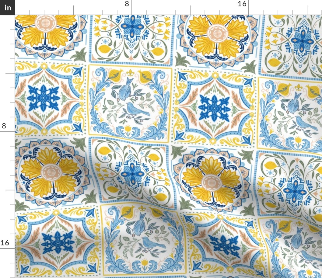 Italian villa tiles