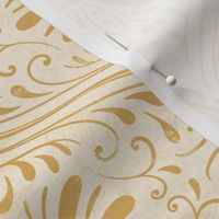 Italian Ogee Gold Swirl