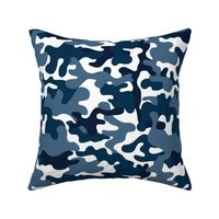 Dark Blue and White CAMO A8, Navy blue camouflage