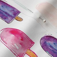 watercolor popsicles