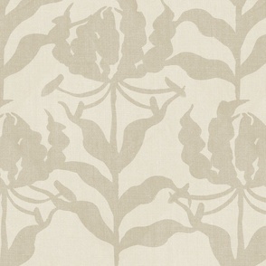 Glory Lily - Beige (Large Scale)
