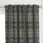 Ikat Charcoal Primitive Weave