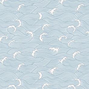 Chao Oriental Waves - Light Blue 
