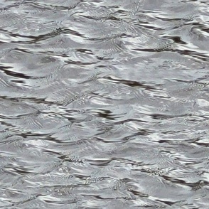 Water Movement 2 Waves Calm Serene Tranquil Textured Neutral Interior Monochromatic Gray Blender Earth Tones Silver White Gray Subtle Modern Abstract Photograph