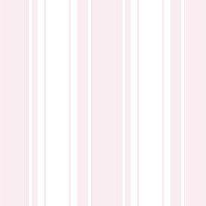 Regency Stripe White & Pink // Little Girl Pastel // Small