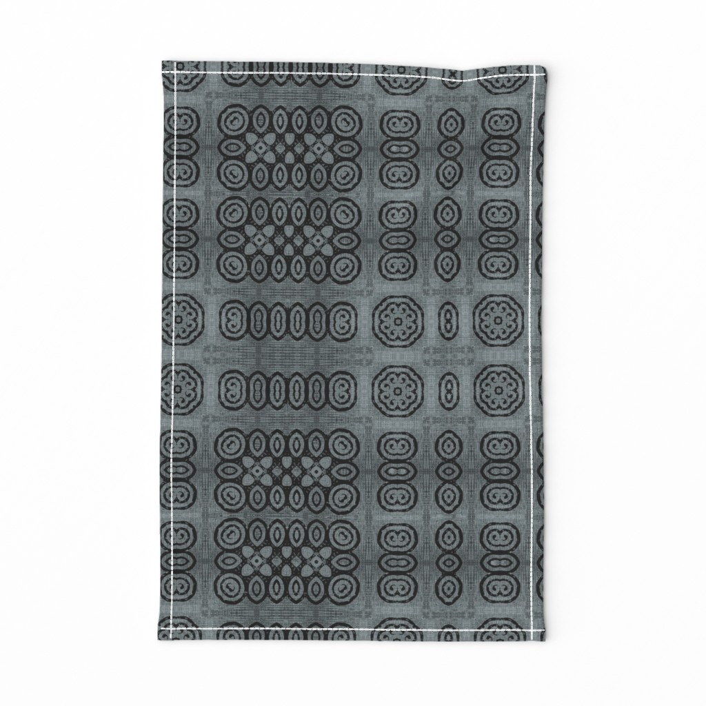 Ikat Charcoal Weave