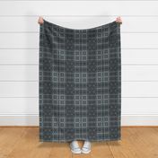 Ikat Charcoal Weave