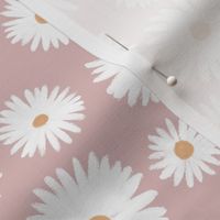 Daisies on Mauve Small