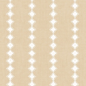 VerticaL Geometric Off White Beige Large