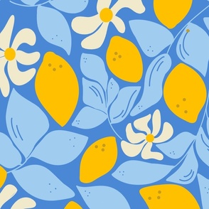 Italian lemons |yellow and blue