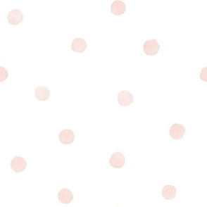 Pink Watercolor Dots