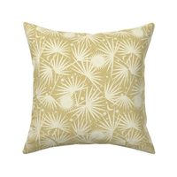 Tropical Jungle Sky - Magical Nature in Bright Yellow / Medium