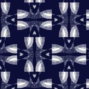 floral modern white tulips flowers navy blue background  background