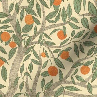 Orange tree al fresco