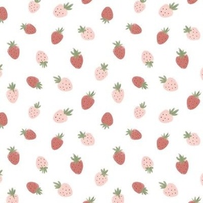 Scattered Strawberries Mini