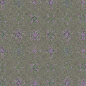 MEDALLION LACE LILACS