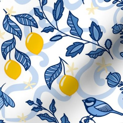 Italian Blue and Yellow | Large scale