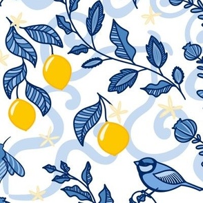 Italian Blue and Yellow | Large scale