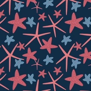 Multi Starfish - Midnight Blue