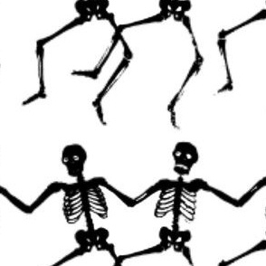 Dancing Skeletons large