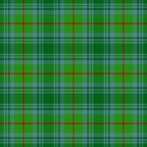 Large Summer Plaid Green Blue Red