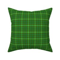 Large Summer Plaid Green Yellow White