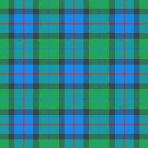 Large Summer Plaid Red Blue Green