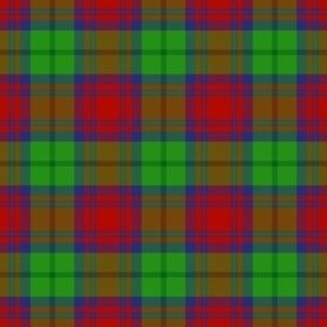 Large Summer Plaid Red Green Blue