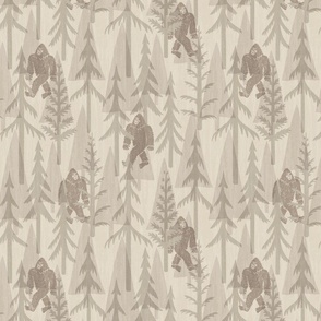 Subtle Sasquatch - 12" large - neutral sand 