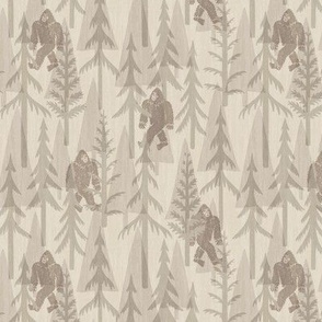 Subtle Sasquatch - 6" medium - neutral sand 