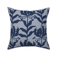 Glory Lily - Navy (Medium Scale)
