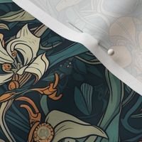 Stylish Stems - Floral Art Nouveau